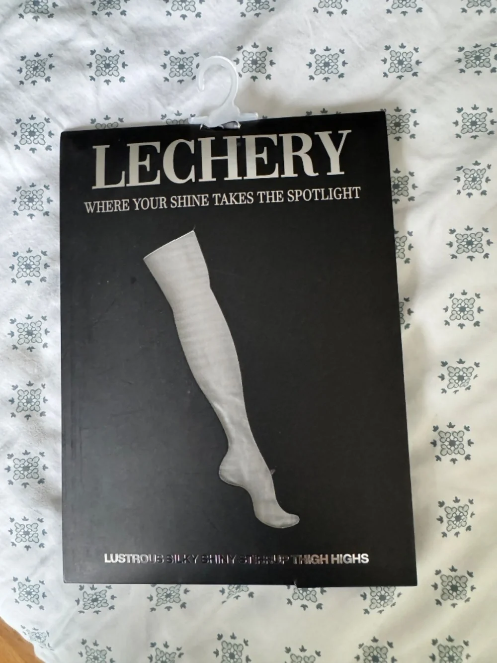 Lechery Silken Shiny Stirrup high high tights